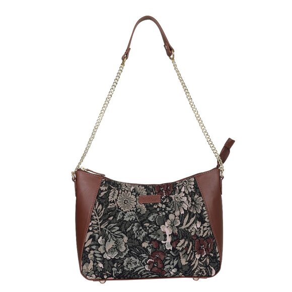 Women's Hobo Bag in Vintage Pattern Tapestry Fabric |Shoulder Sling bag, Purse - Picture 1 of 8